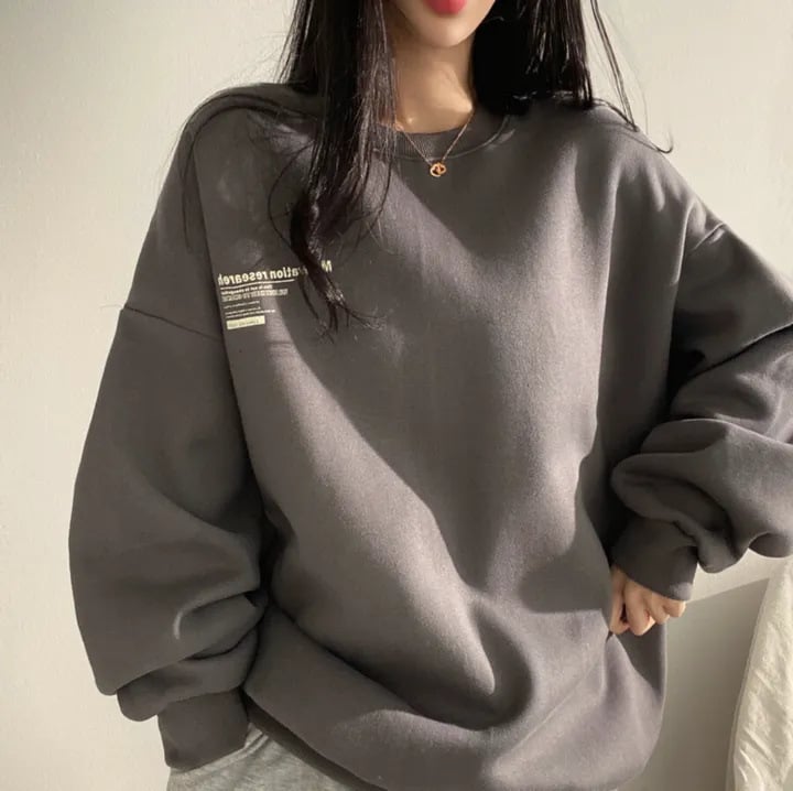 Plus Size Loose Fashion Fleece-lined Thickened Pack