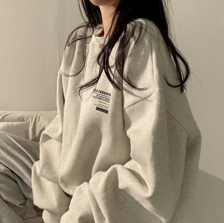 Plus Size Loose Fashion Fleece-lined Thickened Pack