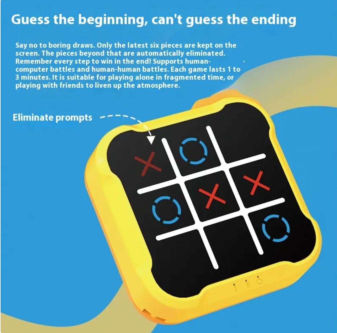 Educational Tic-Tac-Toe Toy