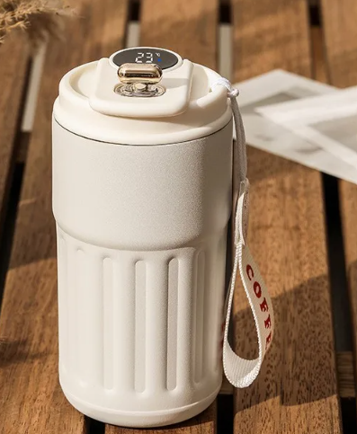 Smart Digital Thermal Bottle Portable Coffee Mug