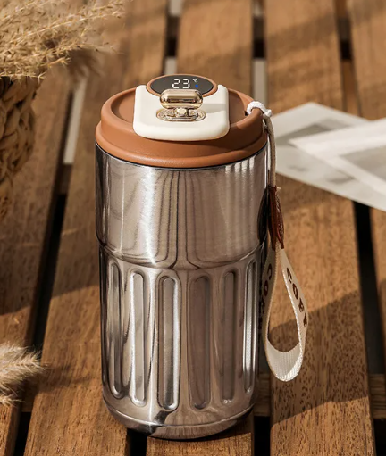 Smart Digital Thermal Bottle Portable Coffee Mug