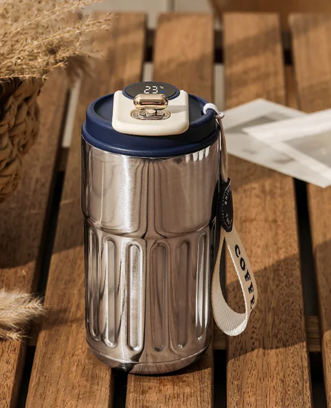 Smart Digital Thermal Bottle Portable Coffee Mug