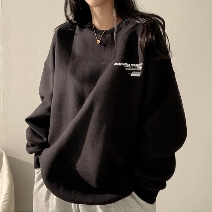 Plus Size Loose Fashion Fleece-lined Thickened Pack