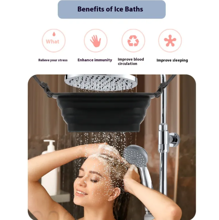 Ice-bath Silicone Shower